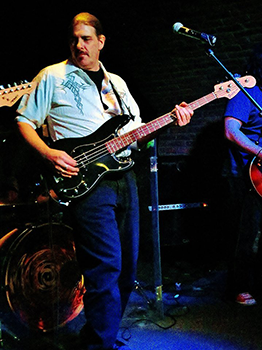 Todd Schacherl playing with Driving While Blind.