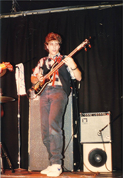 Todd Schacherl playing at Chi-Chi Club in San Francisco.